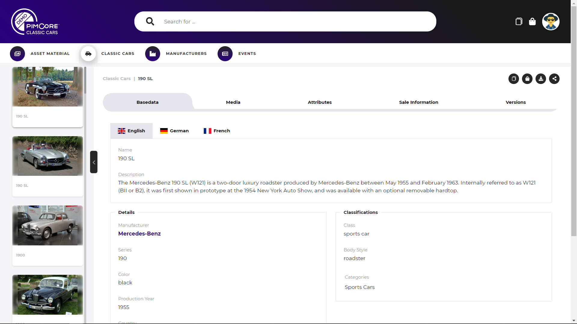 Data Object Detail Page | Pimcore Development Documentation
